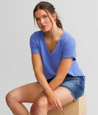White Crow Sadie Ribbed Top