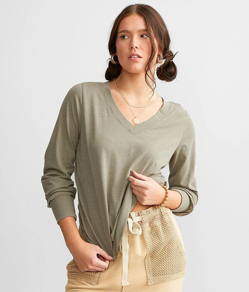 Jade Jersey Top