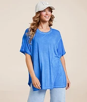 White Crow Tess Sleek Oversized Top