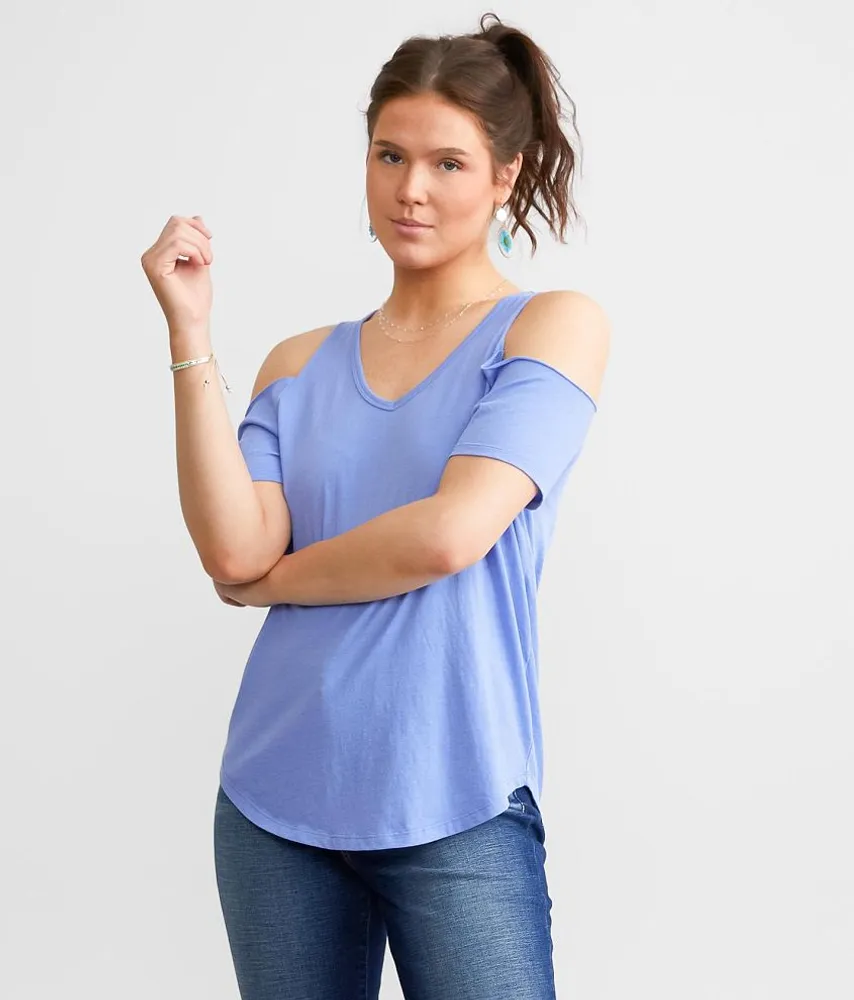 White Crow Staci Cold Shoulder Top