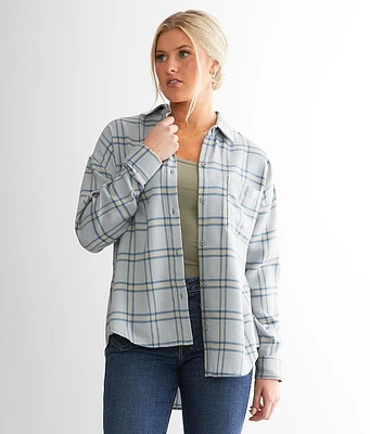 White Crow Brushed Plaid Shirt