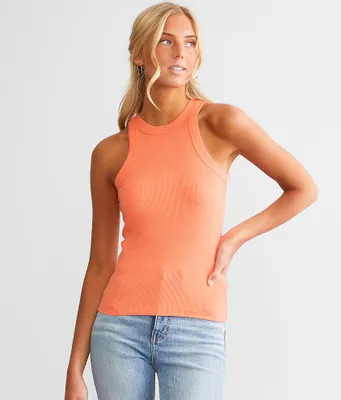 White Crow Lola Ribbed Tank Top