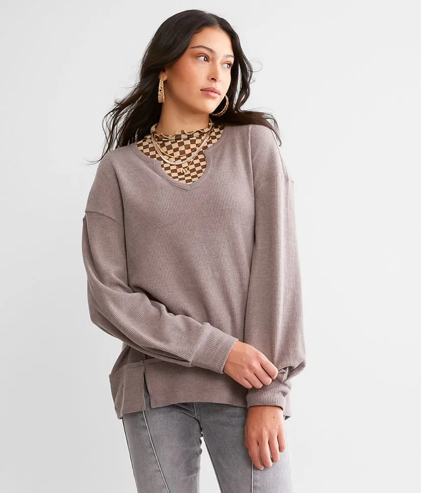 Calista Brushed Thermal Top