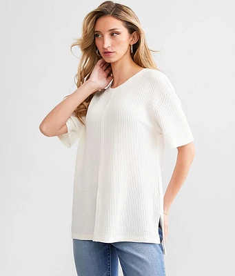 White Crow Clara Waffle Top