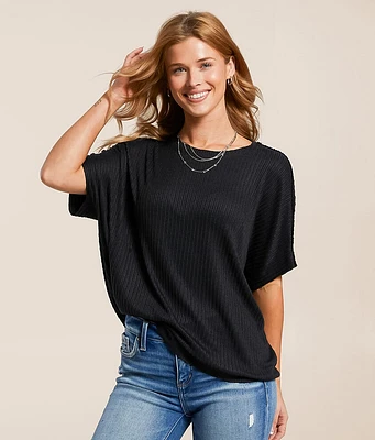 White Crow Ella Ribbed Top