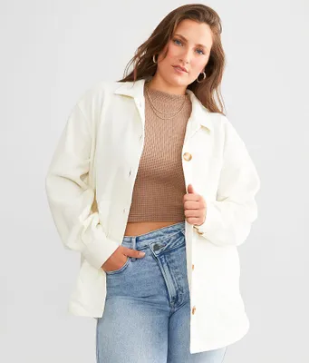Z Supply Jump Start Fleece Shacket