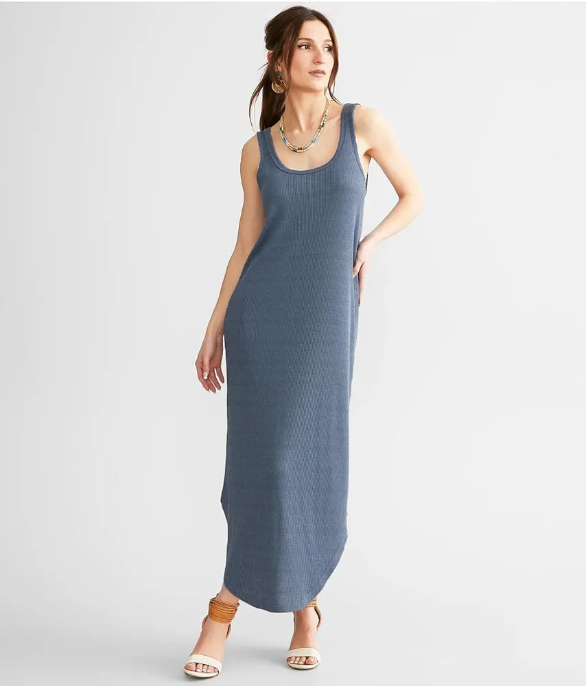 Ribbed Midi Dress