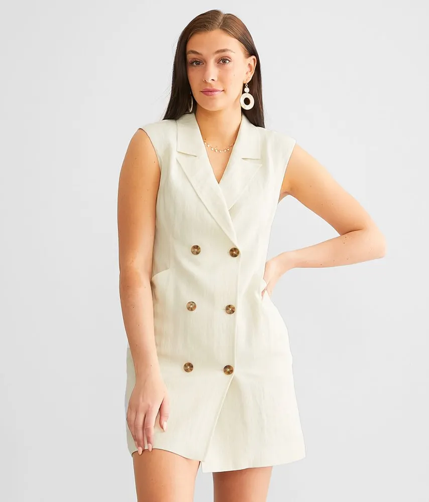 Joanne Blazer Mini Dress