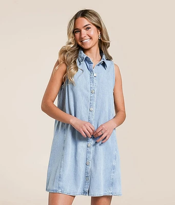 Z Supply New Day Twill Mini Dress