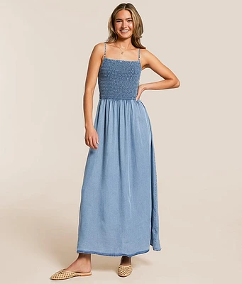 Z Supply Bayside Chambray Midi Dress