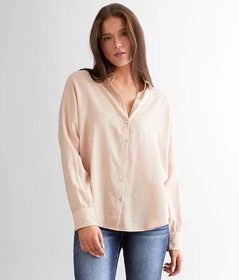 Z Supply Camille Cupro Blouse