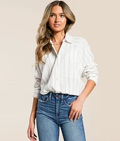 Z Supply The Perfect Line Striped Shirt