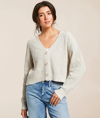 Z Supply Fleur Cropped Cardigan Sweater