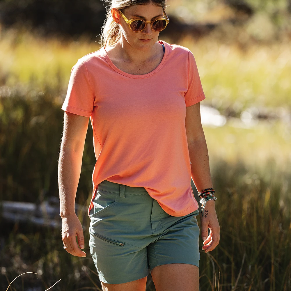 Women's AKHG Renew Bamboo Short Sleeve Tee