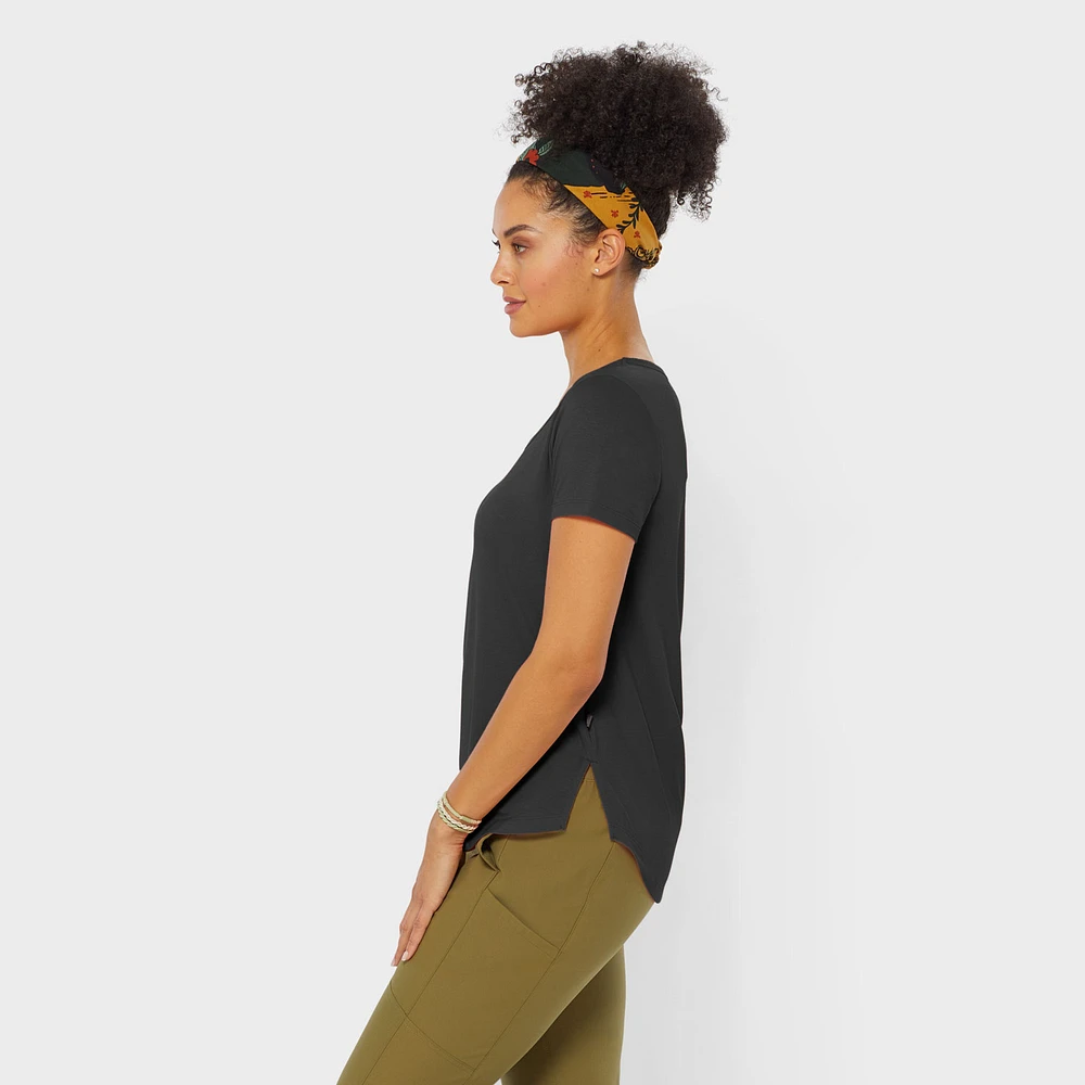 Women's AKHG Renew Bamboo Short Sleeve Tee