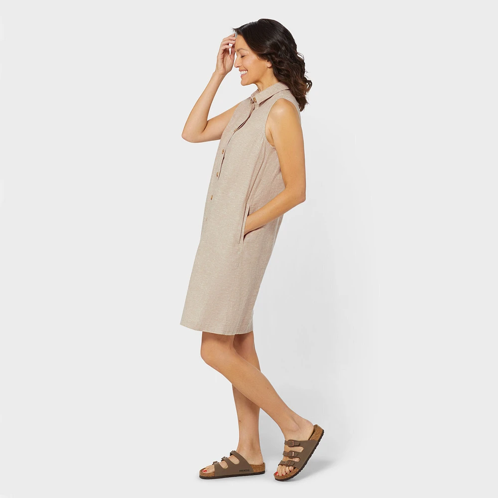 Women's Overeasy Lightweight Hemp Shirtdress