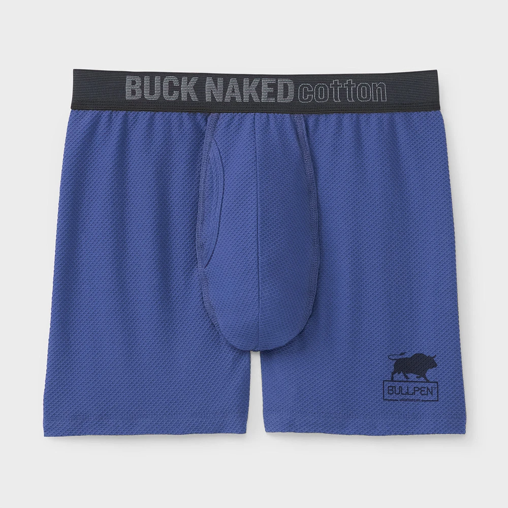 Men's Buck Naked Cotton Bullpen Boxer Briefs