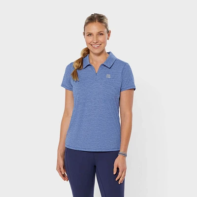 Women's AKHG Tun-Dry Short Sleeve Polo