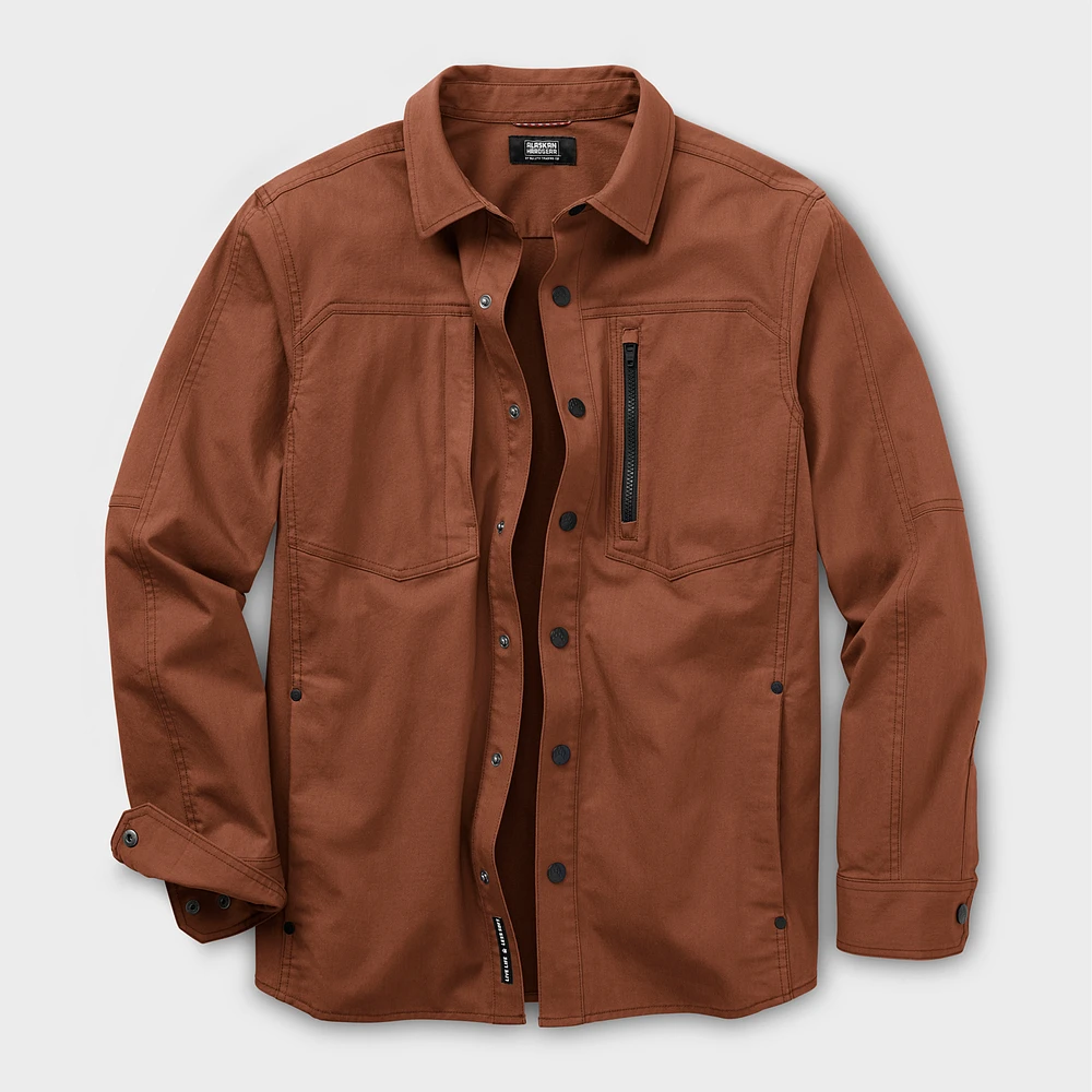 Men's AKHG Stone Run Standard Fit Overshirt