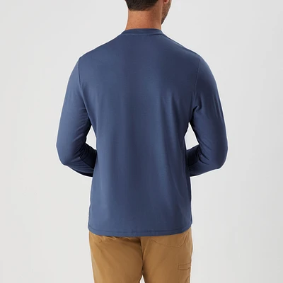 Men's AKHG Renew Bamboo Long Sleeve Crew