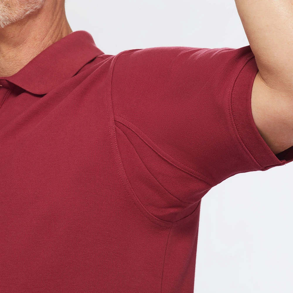 Men's No Polo Shirt Short Sleeve