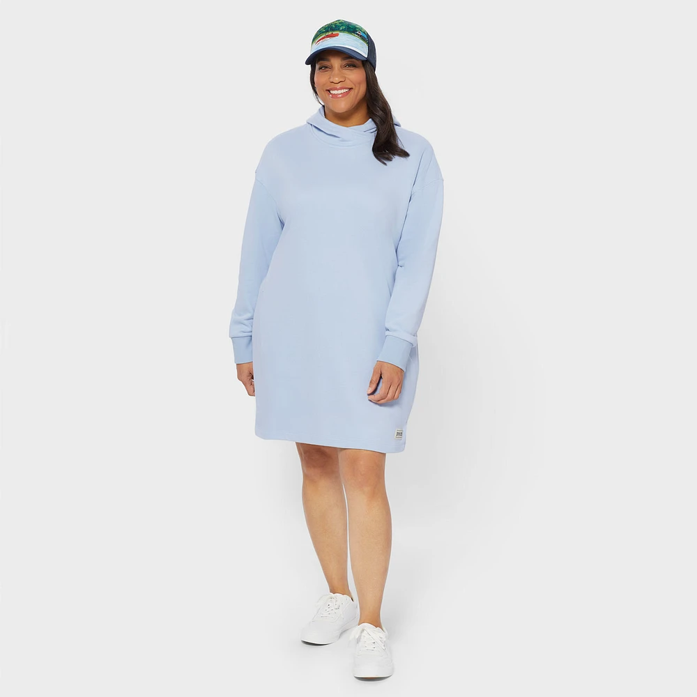 Women's Plus Lazy French Terry Dress