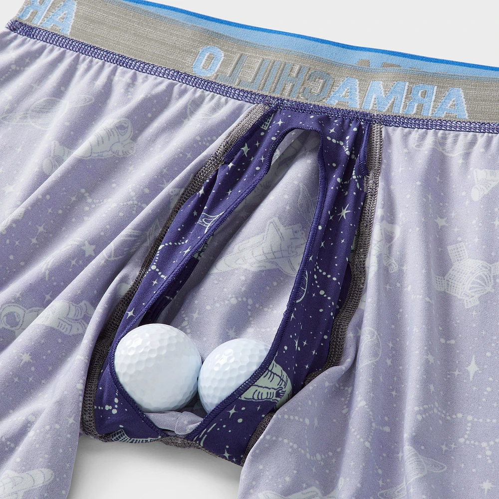Men's Armachillo Pattern Bullpen Boxer Briefs