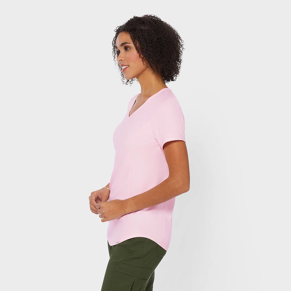 Women's Armachillo Short Sleeve V-Neck T-Shirt
