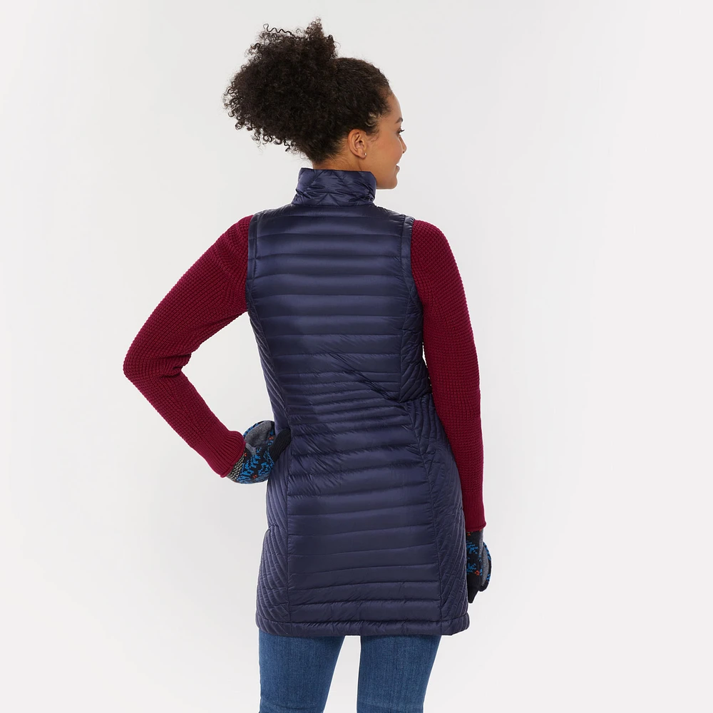 Women's Down Right Long Vest