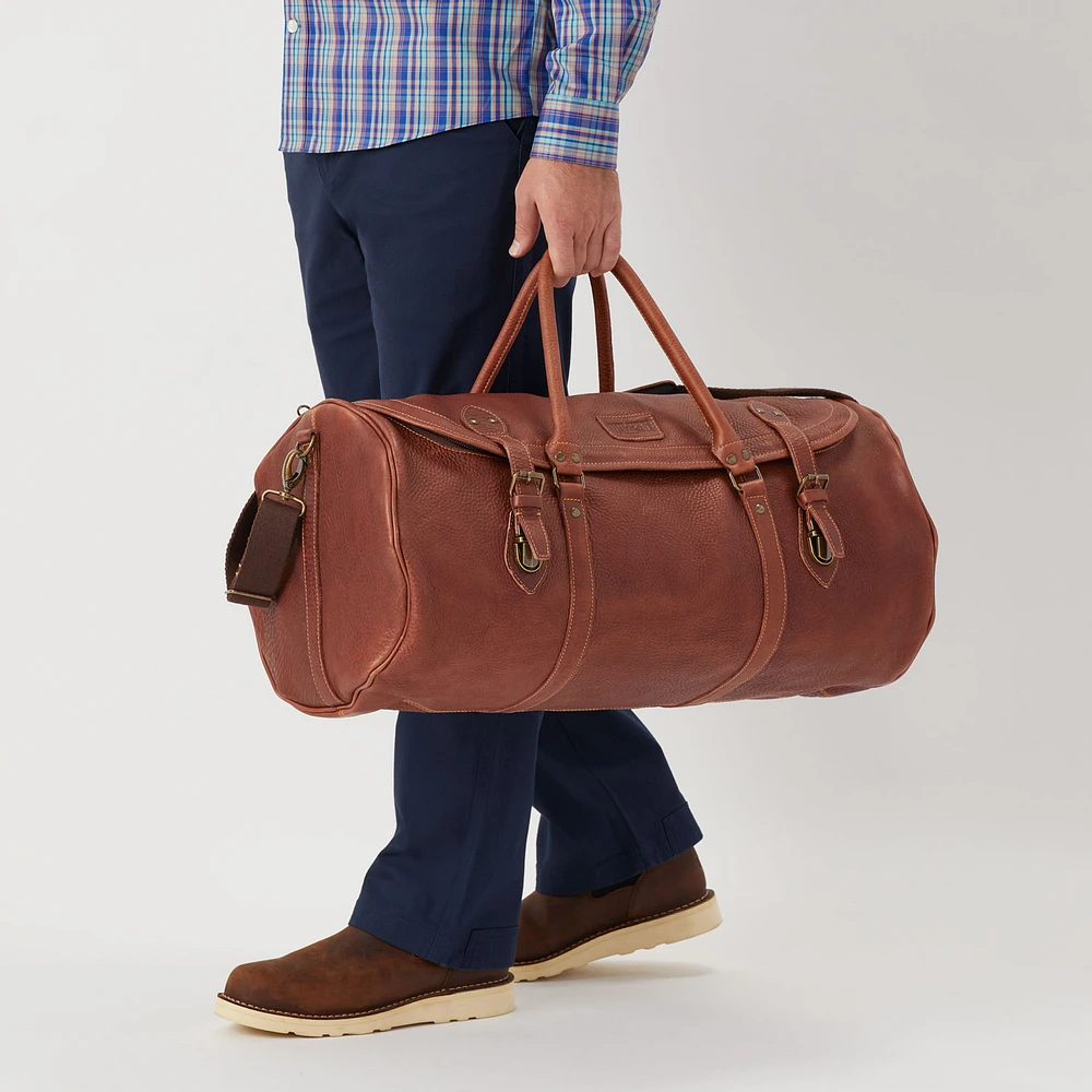 Lifetime Leather Duffle Bag