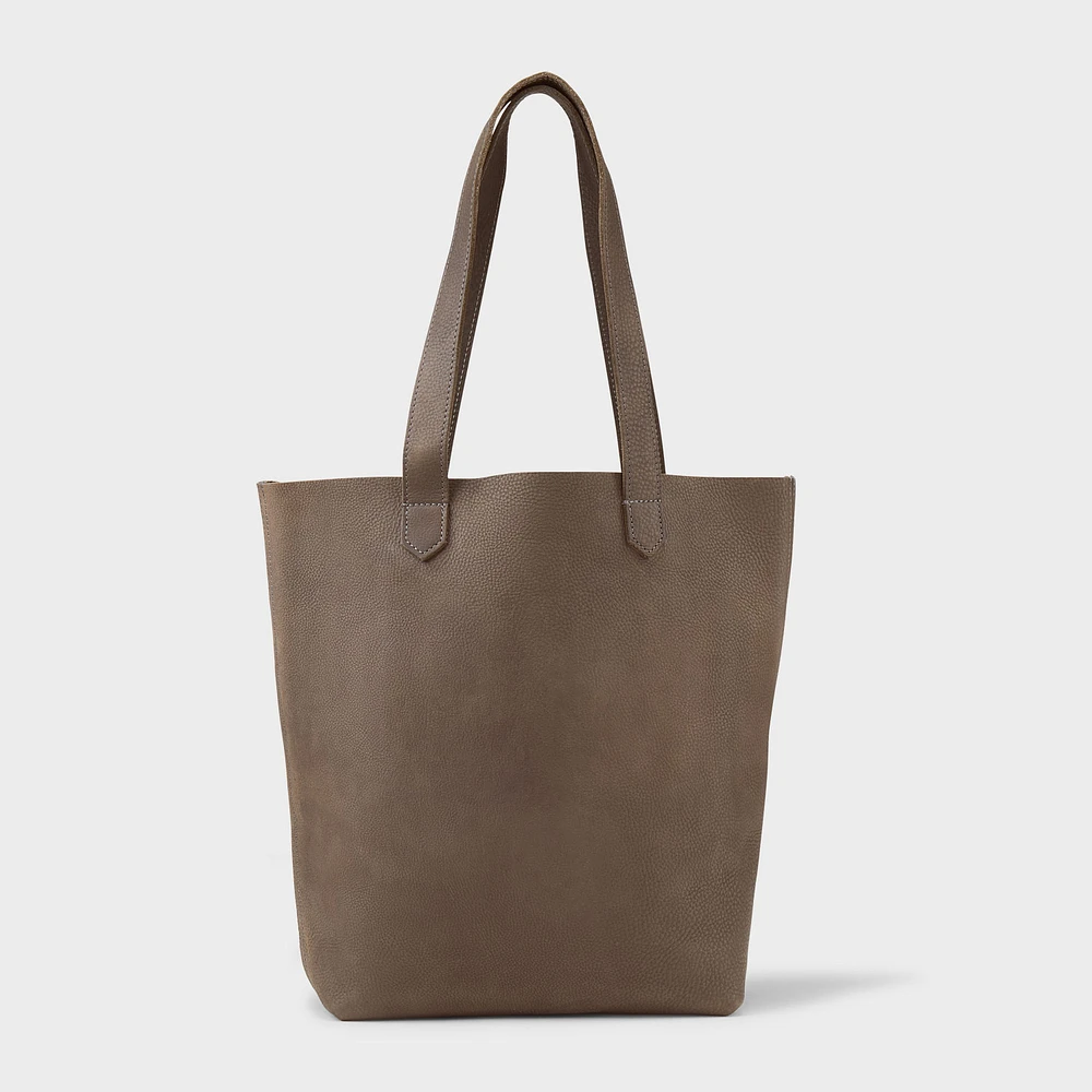 Lifetime Leather Simple Tote