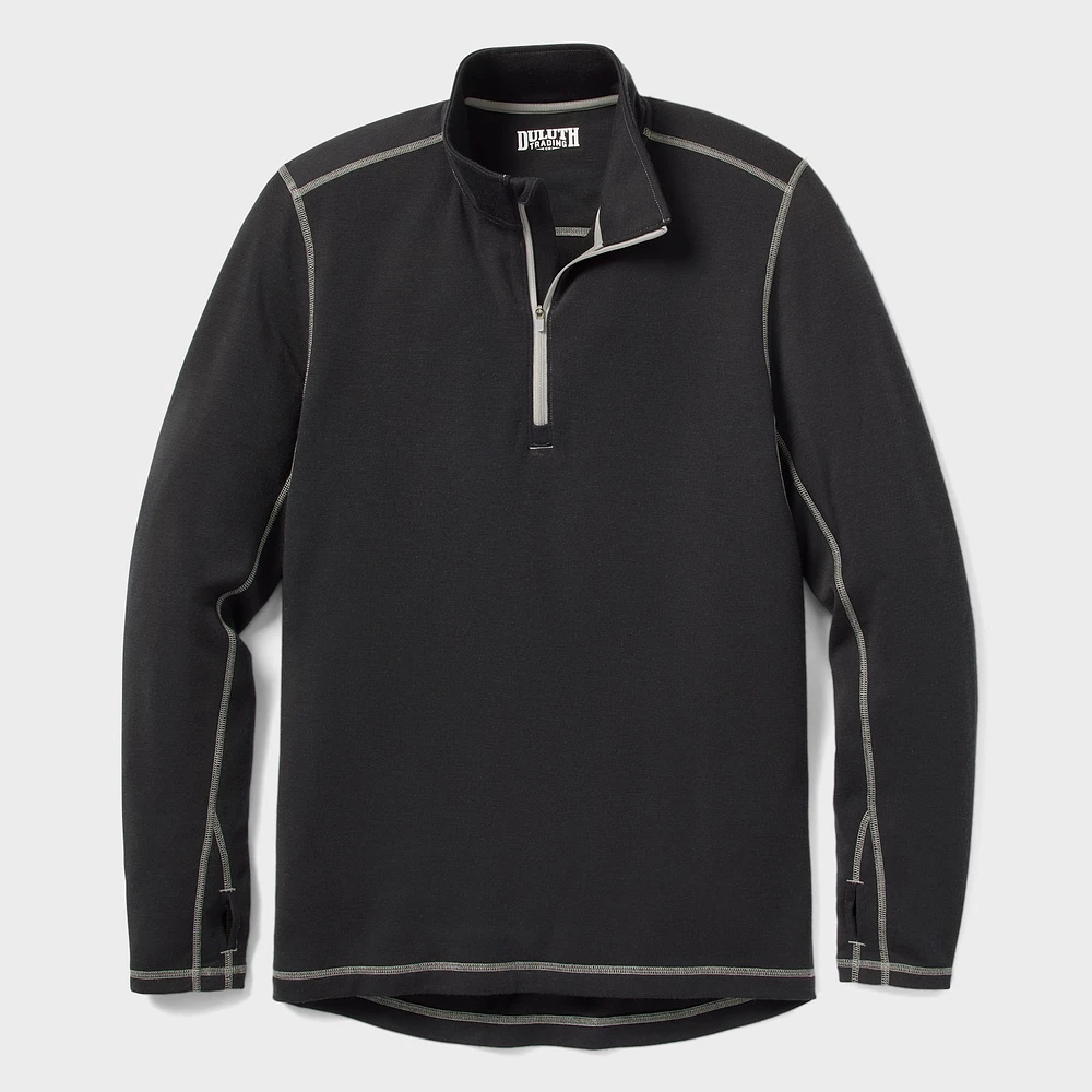 Men's Wickerino Wool Base Layer 1/4 Zip
