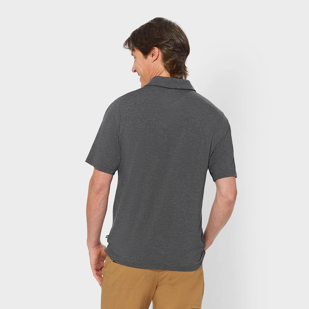 Men's AKHG Renew Bamboo Short Sleeve Polo