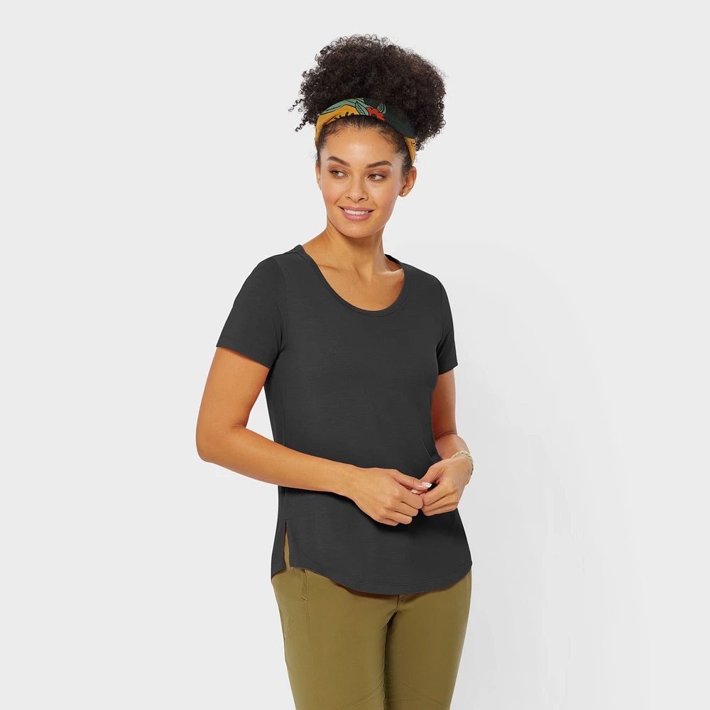 Women's AKHG Renew Bamboo Short Sleeve Tee