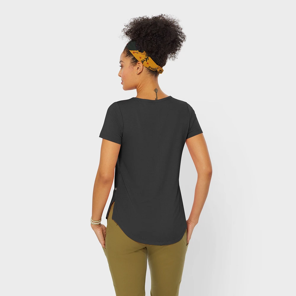 Women's AKHG Renew Bamboo Short Sleeve Tee
