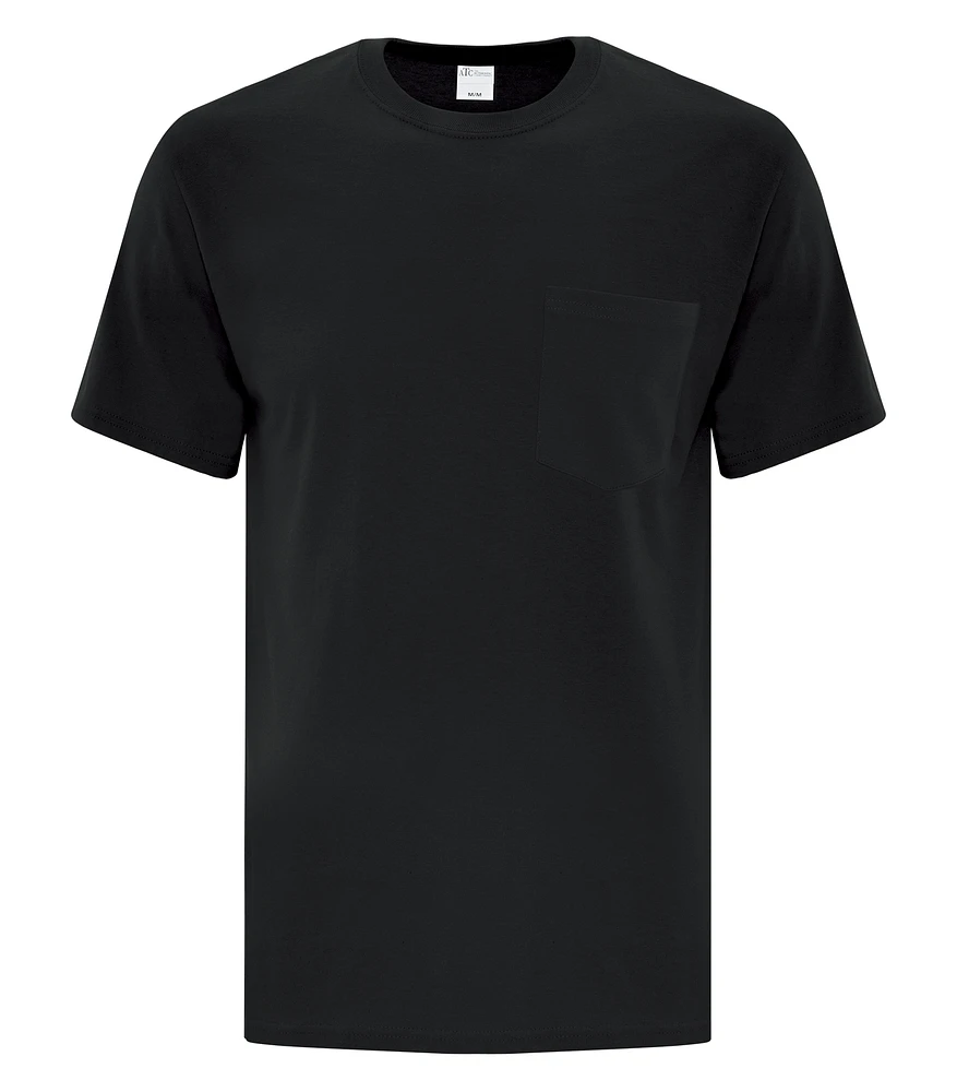 ATC1000P - EVERYDAY COTTON POCKETED TEE