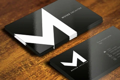 Standard Laminated Business Cards 14 pt.  3.5″x2″