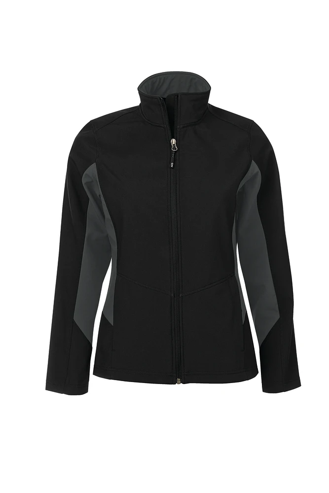 L7604 - Coal Harbour Everyday Colour Block Soft Shell Ladies' Jackets