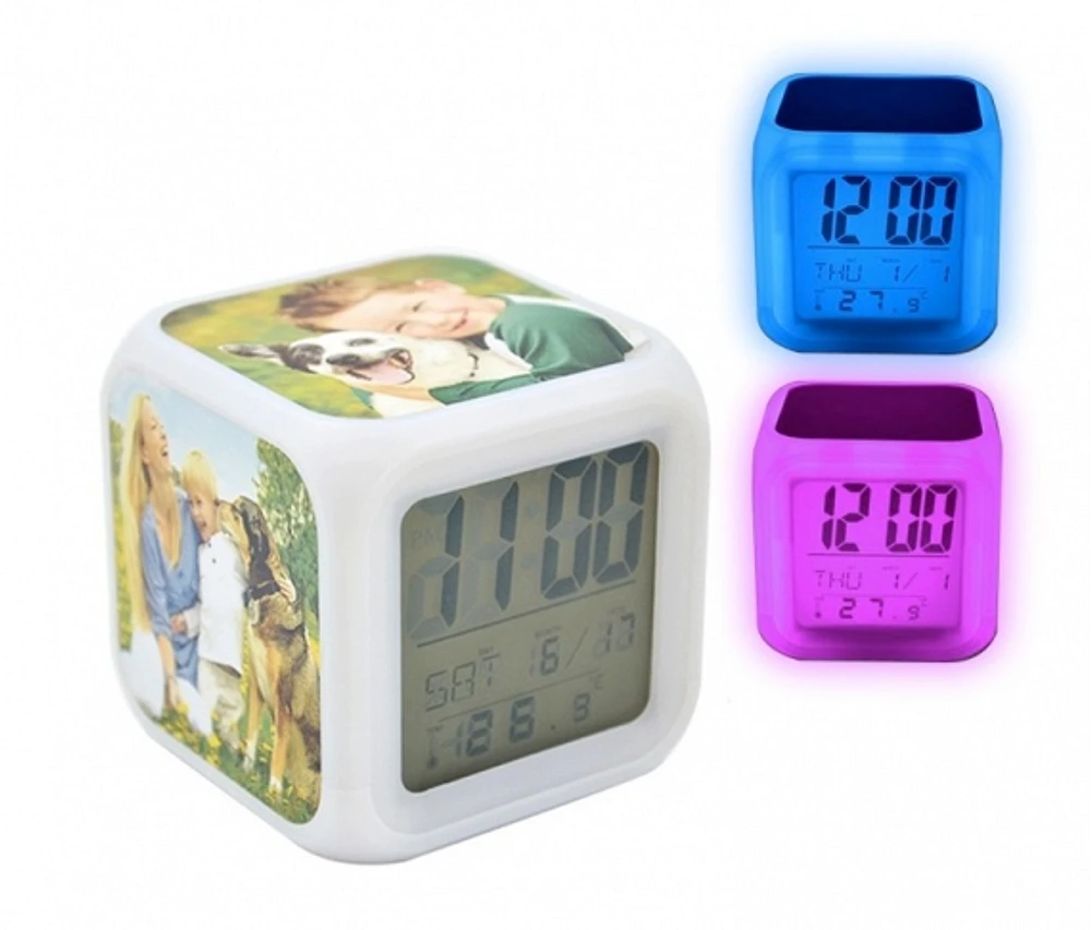 Digital LED Picture Clock