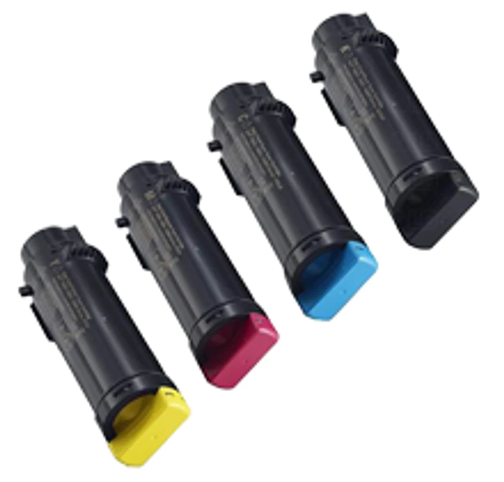DELL H625 / H825 Laser Toner Cartridge Set Black Cyan Magenta Yellow
