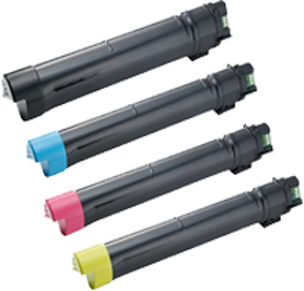 DELL C7765 Laser Toner Cartridge Set Black Yellow Cyan Magenta
