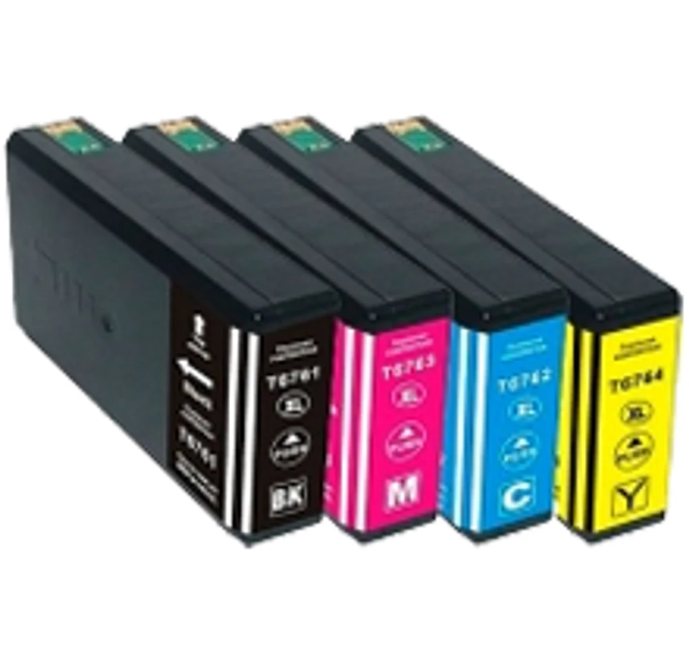 Epson T676XL Ink / Inkjet Set Black Cyan Yellow Magenta