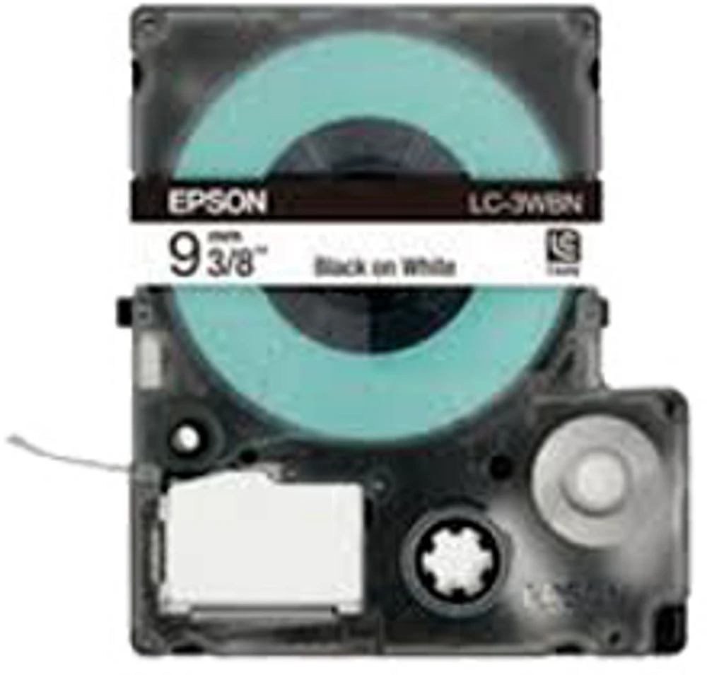 Epson SS9KW (LC-3WBN) Label Tape Maker Black on White