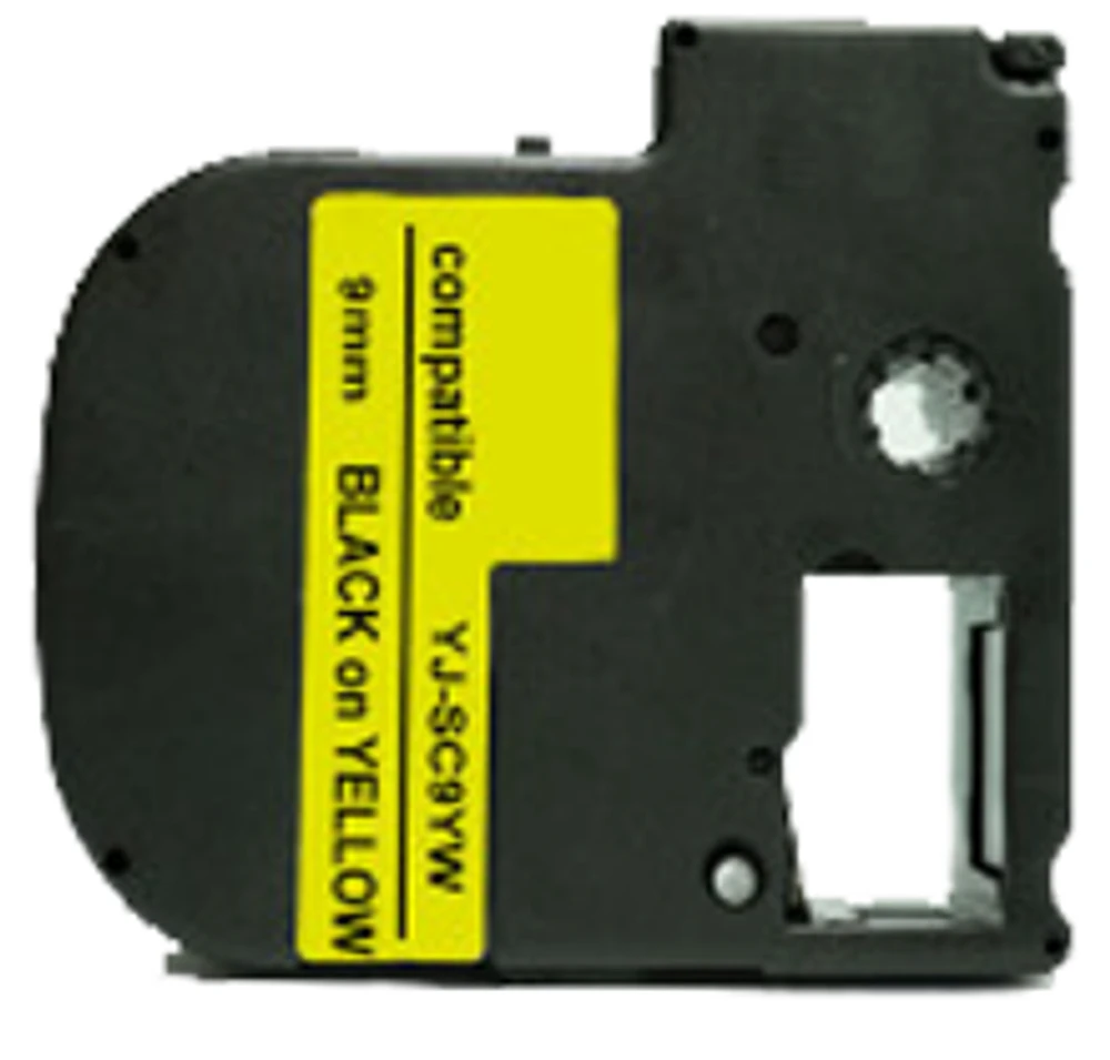 Epson SC9YW (LC-3YBW) Label Tape Maker Black on Yellow