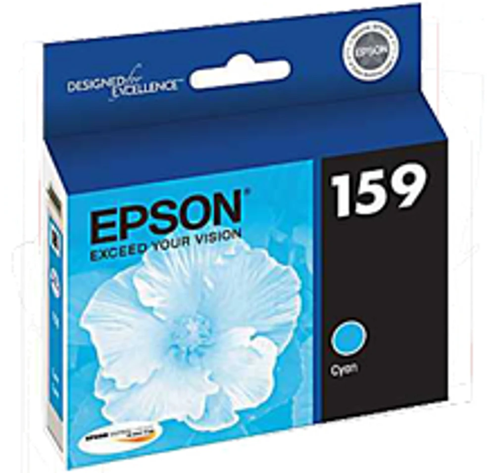 Epson T159220 Ink / Inkjet Cartridge High Yield Ultra Chrome High Gloss Cyan