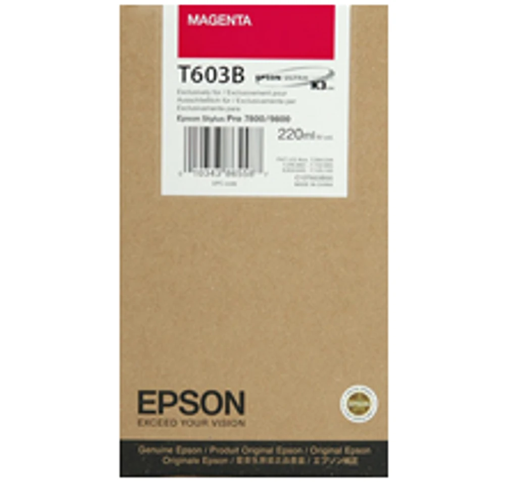 Epson T603B00 Ink / Inkjet Cartridge Magenta
