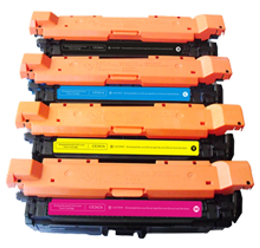 HP CE260 Laser Toner Cartridge Set Black Cyan Magenta Yellow (Black High Yield)
