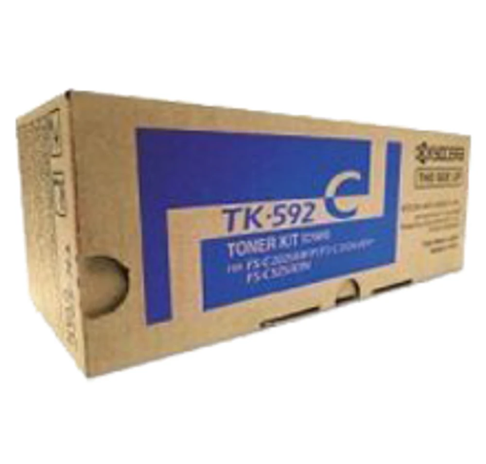 Kyocera / Mita TK-592C Laser Toner Cartridge Cyan