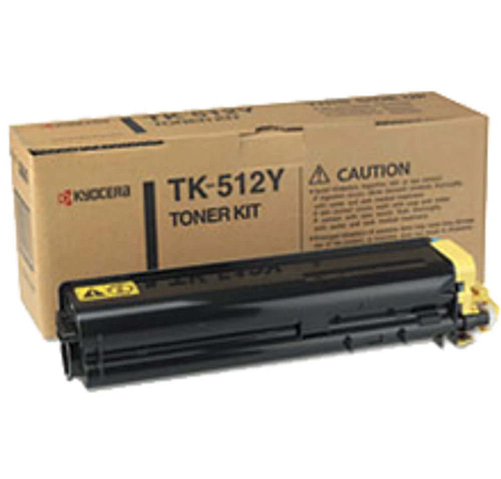 Kyocera / Mita TK-512Y Laser Toner Cartridge Yellow