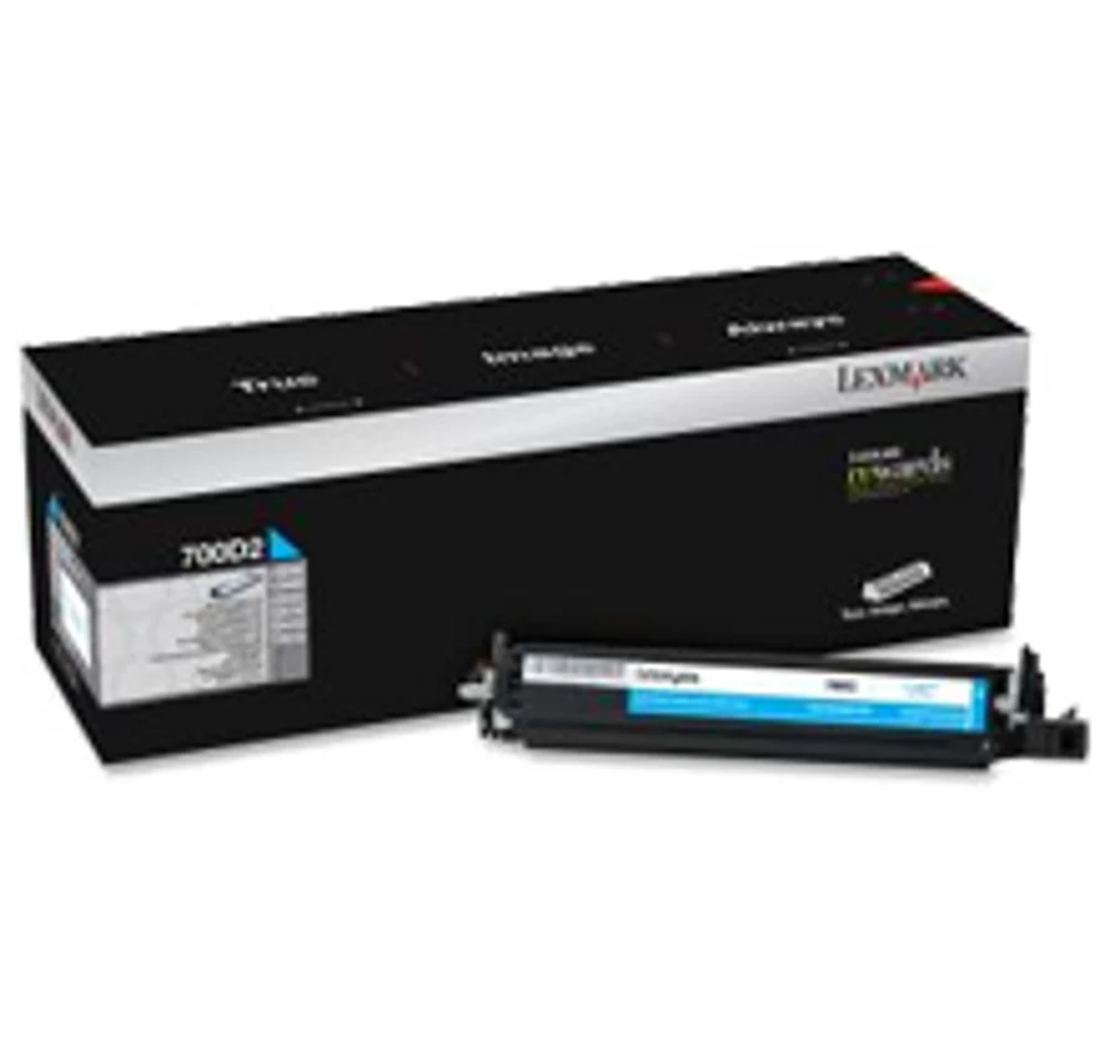 Lexmark 70C0D20 Developer Unit Cyan